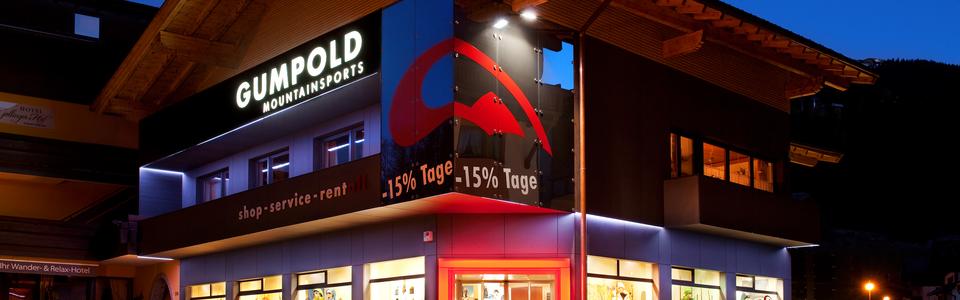 Fassadengestaltung Sporthaus